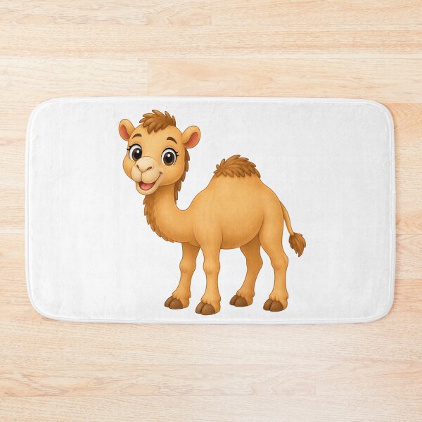 Item preview, Adorable Cartoon Baby Camel - Cute Desert Animal Illustration designed and sold by ToonyTeez.