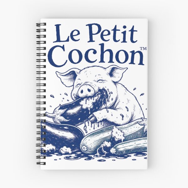 Item preview, Le Petit Cochon Eggplant Pig designed and sold by Casterisk Creative.