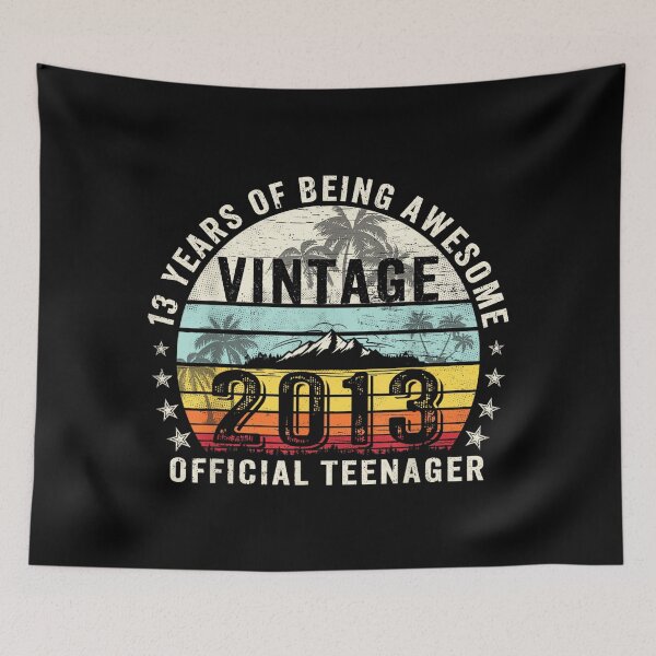 Item preview, Vintage 2013 Official Teenager 13th Birthday Gifts 13 Yr Old designed and sold by JanetteNWillis.