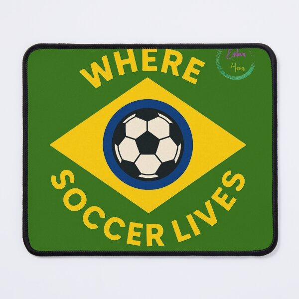 Item preview, Where Soccer Lives - Brazil designed and sold by Endeva4eva.