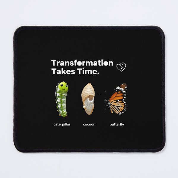 Item preview, Transformation Takes Time: Butterfly Growth Graphic designed and sold by artlife4.