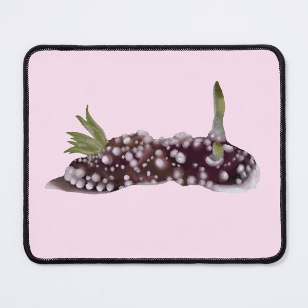Item preview, Nudibranch - sea slug - Goniobranchus Geometricus - rose designed and sold by Poulpimousse.