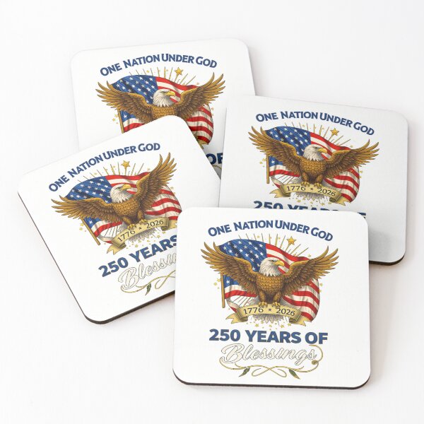 Item preview, One Nation Under God 250 Years Of Blessings USA  designed and sold by Thread&Fable.