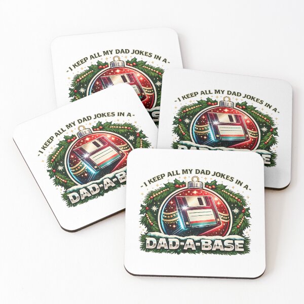 Item preview, Dad Jokes In A Database Christmas Floppy Disk Pun designed and sold by chattsuede.