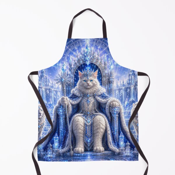 Item preview, Future Dream Escapes Celestial Frost King Ice Throne Fantasy Art designed and sold by Mindworx21.
