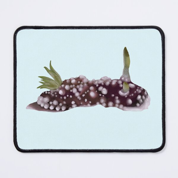Item preview, Nudibranch - sea slug - Goniobranchus Geometricus - blue designed and sold by Poulpimousse.