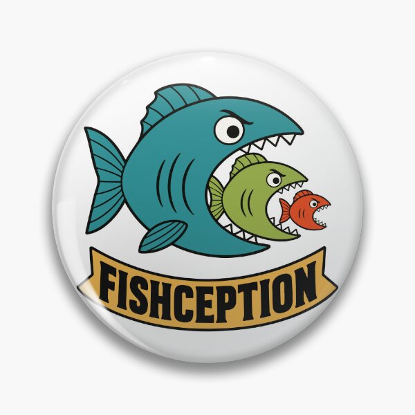 Item preview, Fishception designed and sold by heptenart.