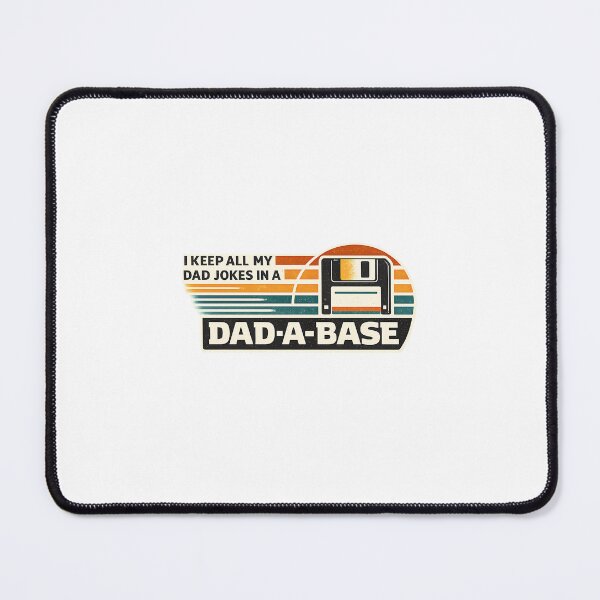 Item preview, Dad Jokes Dad-A-Base Floppy Disk Tech Pun designed and sold by chattsuede.
