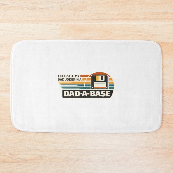 Item preview, Dad Jokes Dad-A-Base Floppy Disk Tech Pun designed and sold by chattsuede.
