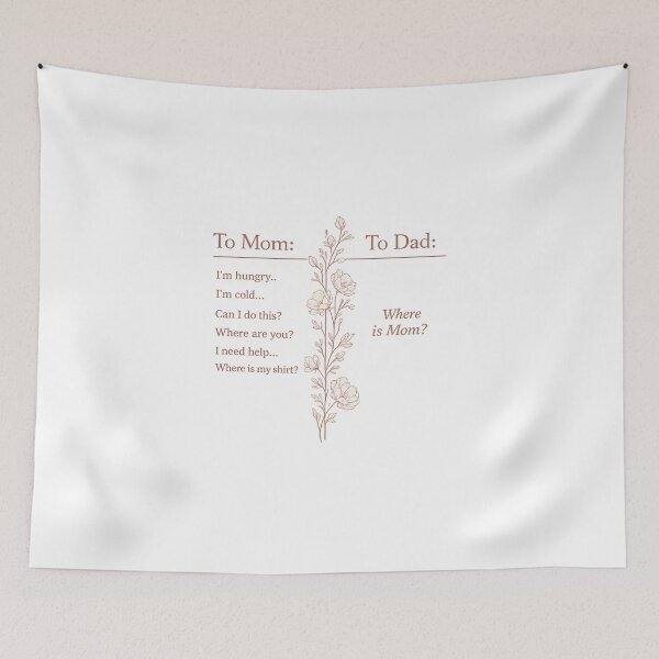 Item preview, Where Is Mom Dad Default Parent Humor designed and sold by chattsuede.
