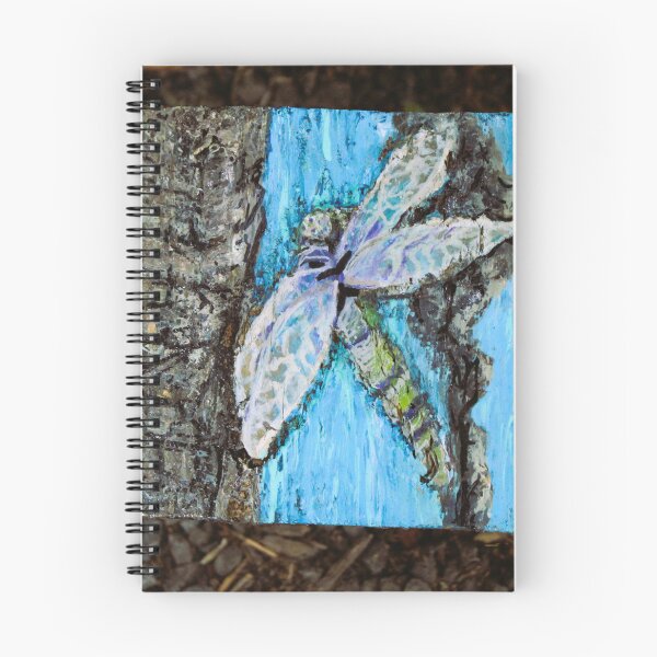 Item preview, Dragonfly Perched On Tree Bark designed and sold by Cynthia48.