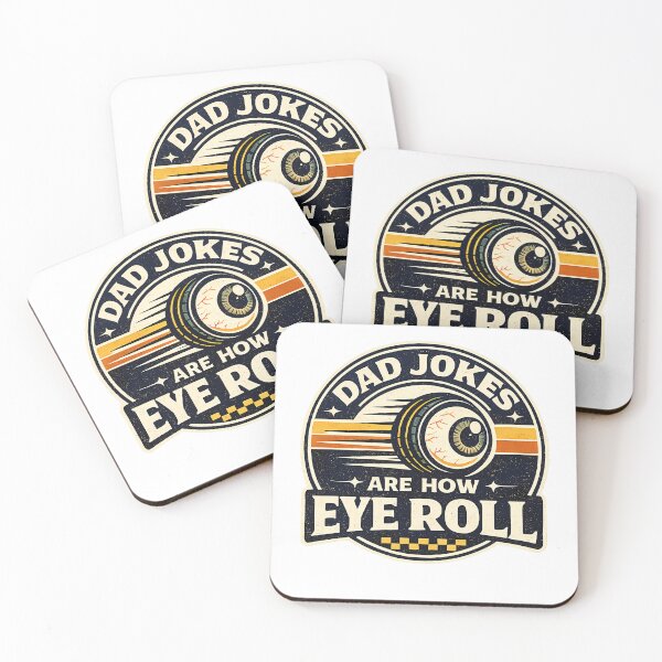 Item preview, Dad Jokes Are How Eye Roll Vintage Humor Pun designed and sold by chattsuede.