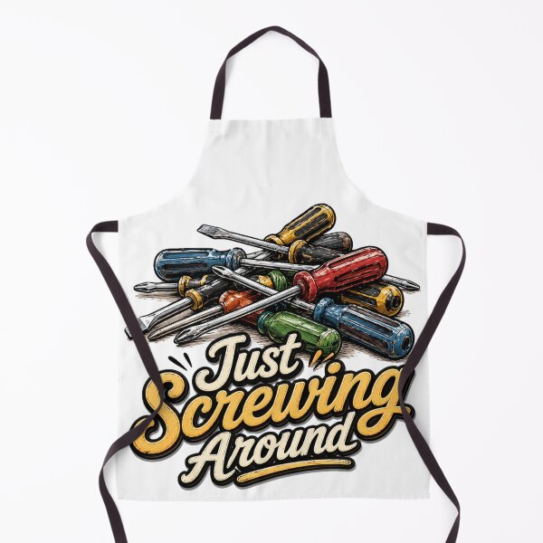 Item preview, Just Screwing Around - Funny Workshop Humor Shirt designed and sold by Drawn-Measured.