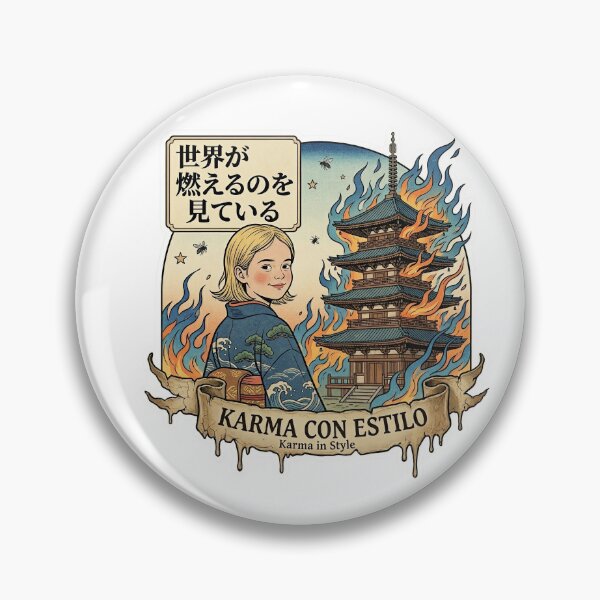 Item preview, Disaster Girl Meme designed and sold by PixelsTelas.