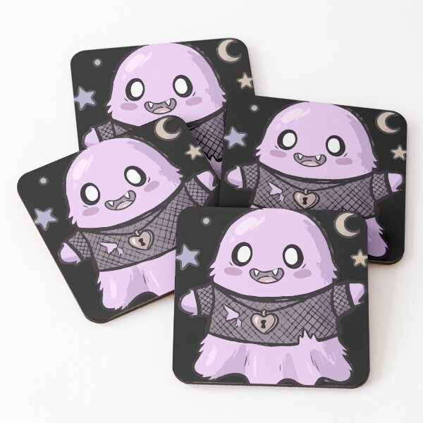 Item preview, Lavender Mesh Top Goth Monster designed and sold by Emegan Print Art.
