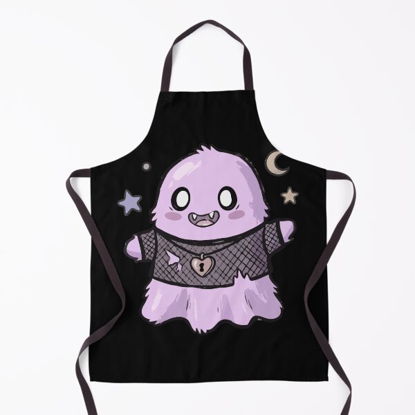Item preview, Lavender Mesh Top Goth Monster designed and sold by Emegan Print Art.
