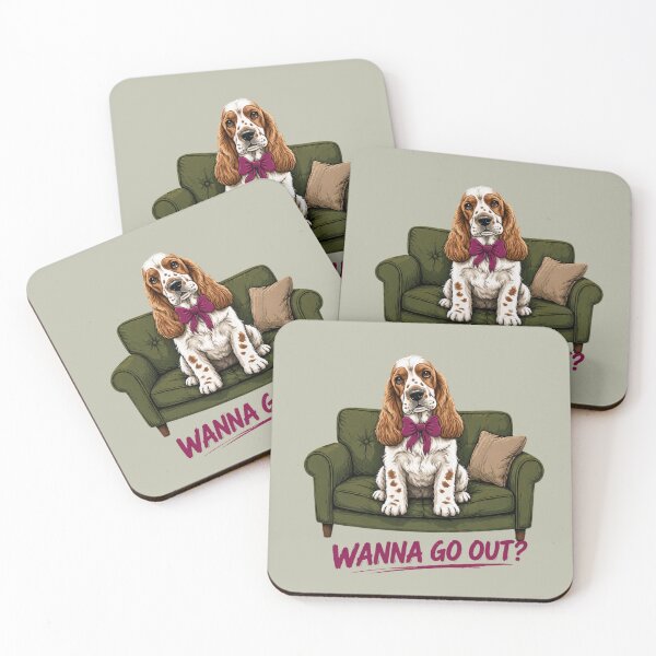Item preview, Wanna Go Out? – Cute Dog on Couch T-Shirt designed and sold by Aimetoi.
