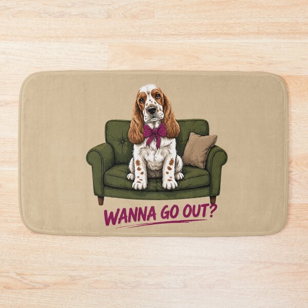 Item preview, Wanna Go Out? – Cute Dog on Couch T-Shirt designed and sold by Aimetoi.
