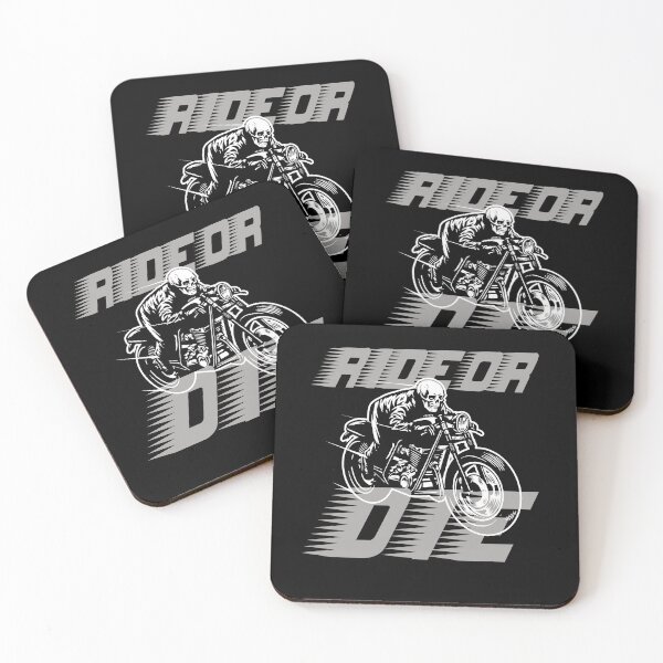Item preview, Ride or Die Skeleton Biker – Cool Motorcycle Gift for Dads designed and sold by EichStore.