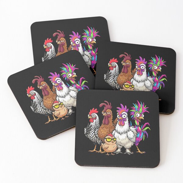 Item preview, Cute Chicken Family Funny Hen and Rooster Farming Lover Design designed and sold by alenaz.