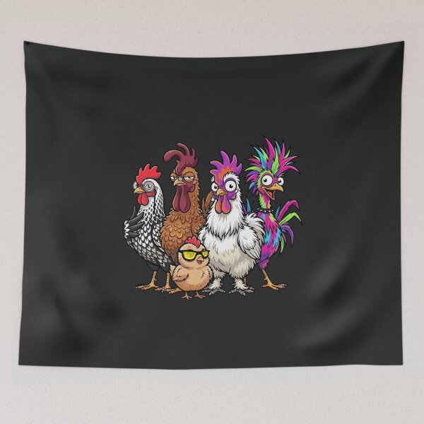 Item preview, Cute Chicken Family Funny Hen and Rooster Farming Lover Design designed and sold by alenaz.