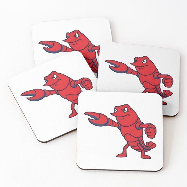 Item preview, Red Cartoon Crawfish Character Illustration designed and sold by AbanoubStore.