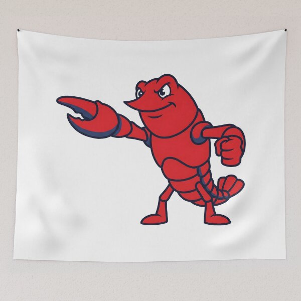 Item preview, Red Cartoon Crawfish Character Illustration designed and sold by AbanoubStore.