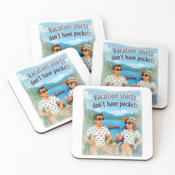 Item preview, Vacation Shirts Don’t Have Pockets Funny Lake Vacation Cartoon Art designed and sold by TerScott.