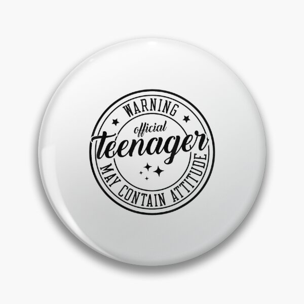 Item preview, Warning Official Teenager May Contain Attitude 13th Birthday designed and sold by JanetteNWillis.