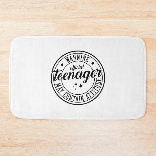 Item preview, Warning Official Teenager May Contain Attitude 13th Birthday designed and sold by JanetteNWillis.