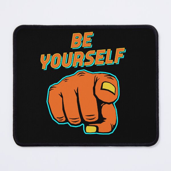 Item preview, Be Yourself – Bold Motivational Confidence Quote Design designed and sold by EichStore.