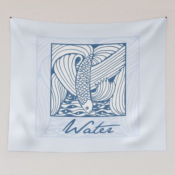 Item preview, Animal element water fish designed and sold by Konopikyu.