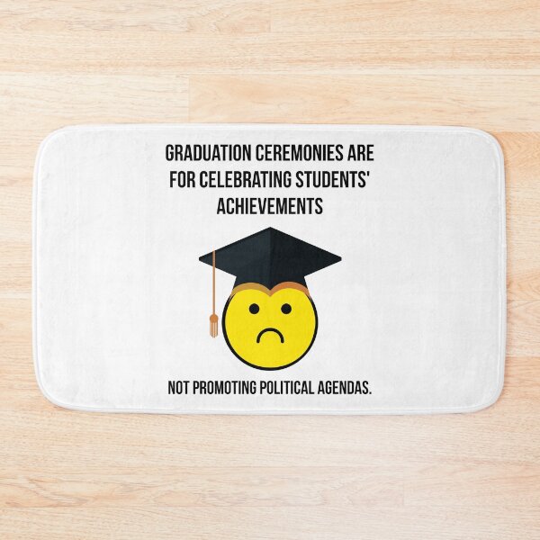 Item preview, Graduation isn’t for pushing political agendas  designed and sold by Rachel the Artist .