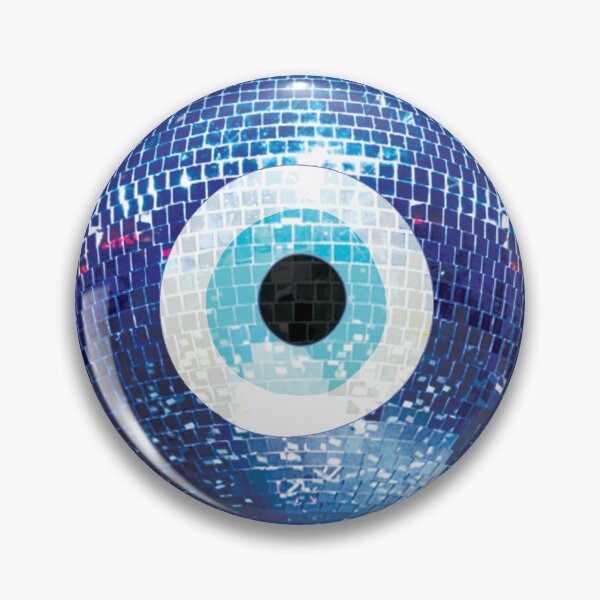 Item preview, evil eye disco designed and sold by createandrogyny.