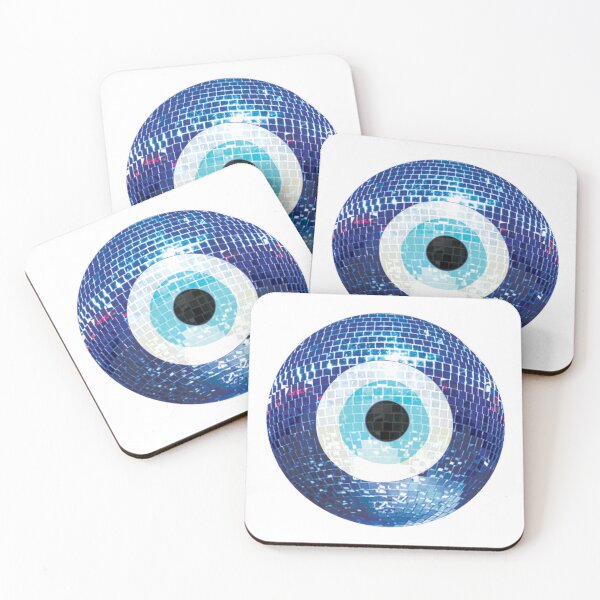 Item preview, evil eye disco designed and sold by createandrogyny.