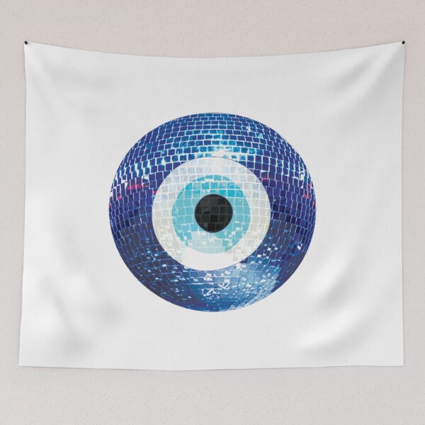 Item preview, evil eye disco designed and sold by createandrogyny.