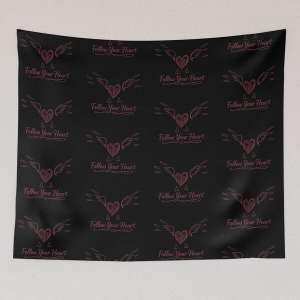Item preview, Follow Your Heart Grunge Sketch Wings designed and sold by UkrainianSpain.