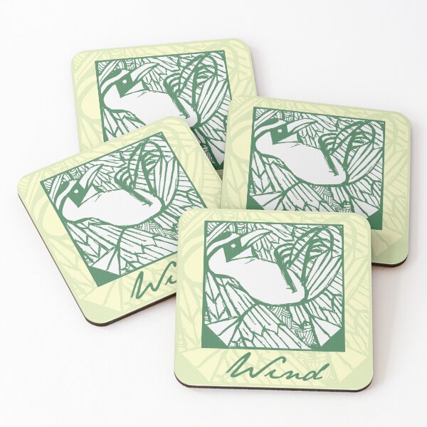 Item preview, Animal element wind bird designed and sold by Konopikyu.