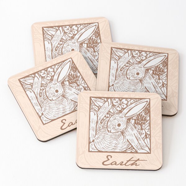 Item preview, Animal element earth rabbit designed and sold by Konopikyu.