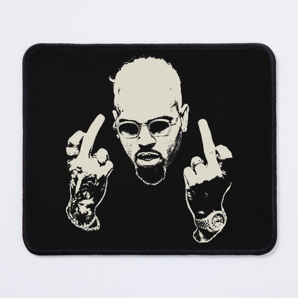 Item preview, Chris Brown Vintage Design Finger Up designed and sold by LiuTiuuu.