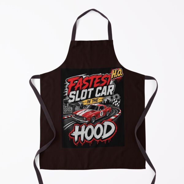 Item preview, Fastest Slot Car in the Hood – Funny Slot Car Racing designed and sold by NapoliApparel.