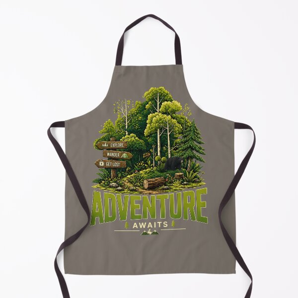 Item preview, Adventure Awaits Forest Nature Hiking Outdoor Shirt designed and sold by Aimetoi.