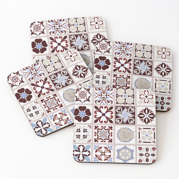 Item preview, Vintage Ceramic Mosaic Tile Pattern Design designed and sold by K Design Store.