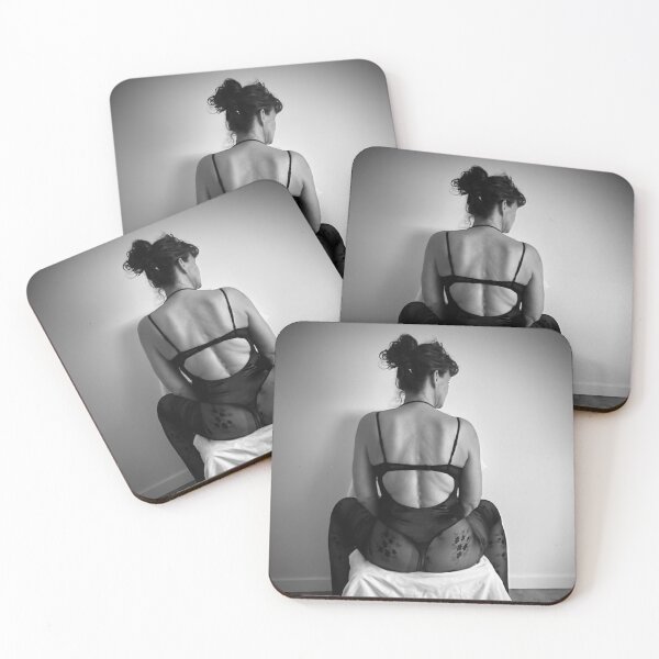 Item preview, Burlesque Womens Black Sexy Back Photo  designed and sold by Burlesqueboudoir .