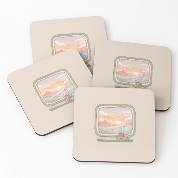 Item preview, Cozy Sunset Train View designed and sold by Fluffsy .