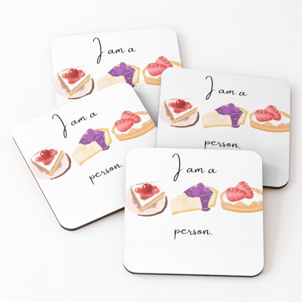 Item preview, I Am a Dessert Person Cute Foodie Illustration designed and sold by Designnari.