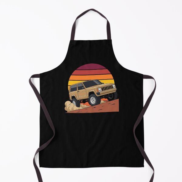 Item preview, Cherokee XJ Retro Sunset 2-Door - Gold Off-Road 4x4 designed and sold by Off-Road-Zone.