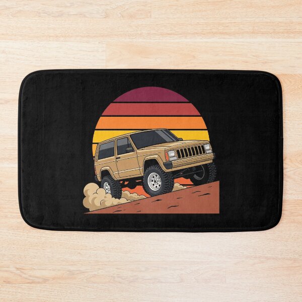 Item preview, Cherokee XJ Retro Sunset 2-Door - Gold Off-Road 4x4 designed and sold by Off-Road-Zone.