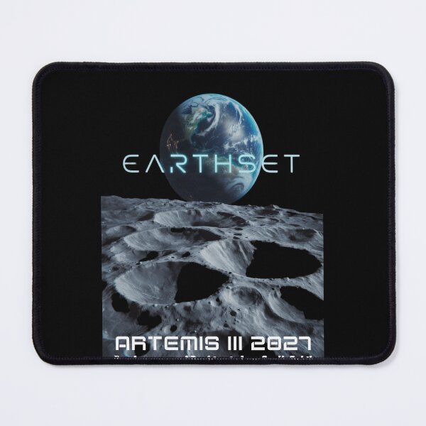 Item preview, Artemis 3 - low earth orbit - moon mission - crewed mission - spaceflight - astronaut - crewed lunar flyby - rocket - spacecraft - capsule - orbit - exploration - lunar - moon lover  designed and sold by JansenGS.