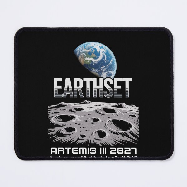 Item preview, Artemis 3 - low earth orbit - moon mission - crewed mission - spaceflight - astronaut - crewed lunar flyby - rocket - spacecraft - capsule - orbit - exploration - lunar - moon lover designed and sold by JansenGS.